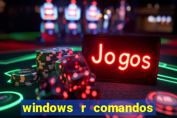 windows r comandos para limpar